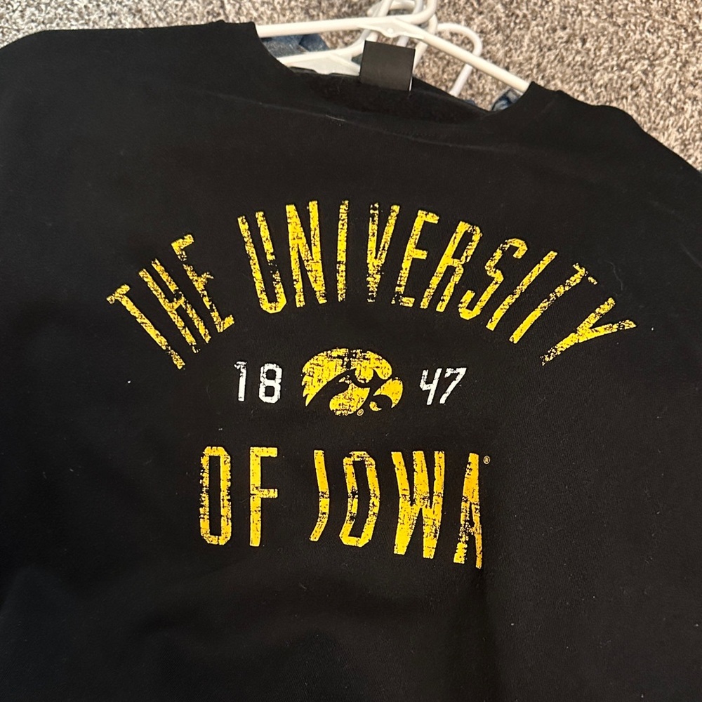 Top of the World Black Sweatshirt unisex Large